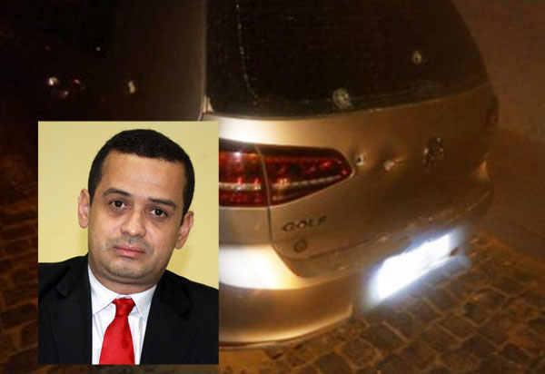 Brumado: Ex-vereador e advogado tem carro atingido por tiros.