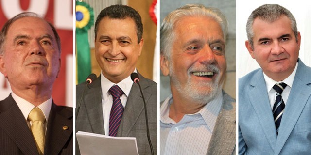 Chapa governista ? Rui, Le?o, Wagner e Coronel.