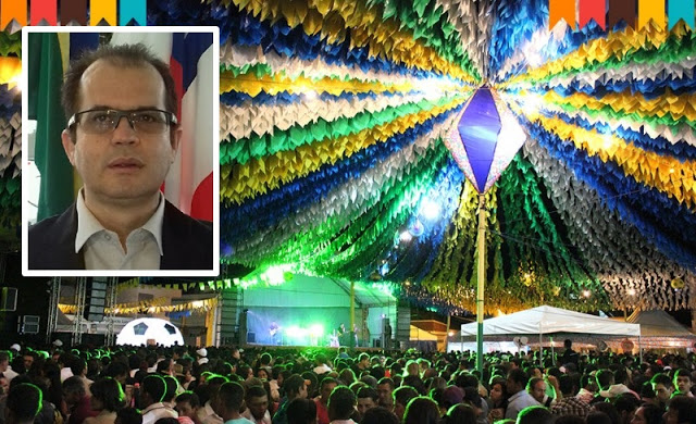 Tanque Novo-BA: Prefeito ? multado por gastos com festejos juninos.