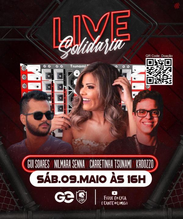 “Lives Solidárias” serão realizadas com shows de artistas locais em Guanambi.