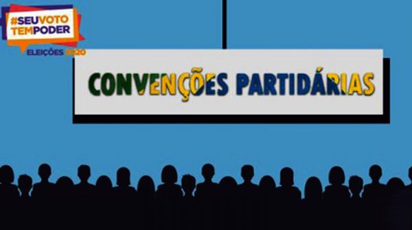 Convenções partidárias podem ser realizadas a partir desta segunda-feira (31).
