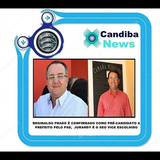 Reginaldo Prado é confirmado como pré candidato a prefeito pelo PSD e Jurandy será o vice.