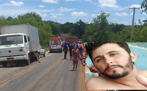 Homem morre em acidente na BA-617, entre Caculé e Ibiassucê.