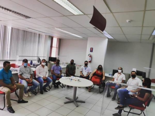 Comissão do ProdCaju esteve no Banco do Nordeste BNB para discutir linhas de crédito e participação do BNB no ProdCaju.