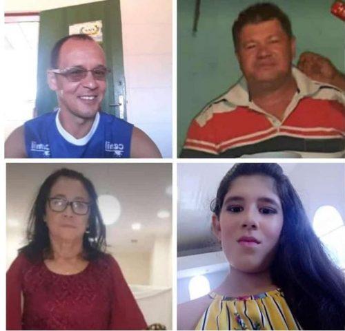 Grave acidente deixa quatro mortos no Norte de Minas; três eram da mesma família.