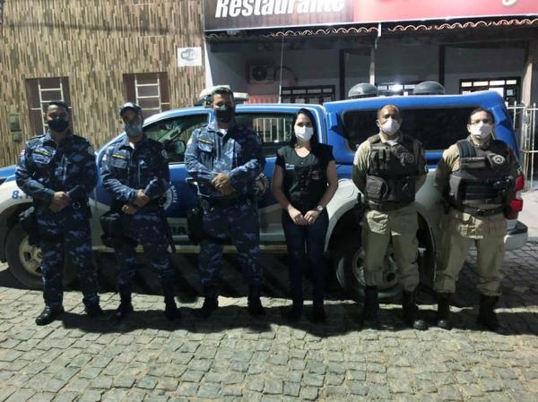 Guarda Municipal de Matina, mão amiga da comunidade no trabalho de prevenção ao Coronavírus.