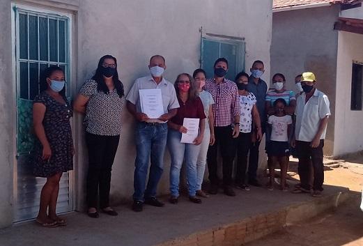 Assinatura do convênio de Investimento do Projeto Bahia Produtiva da Associação das Mulheres Camponesas de Palmas de Monte Alto.