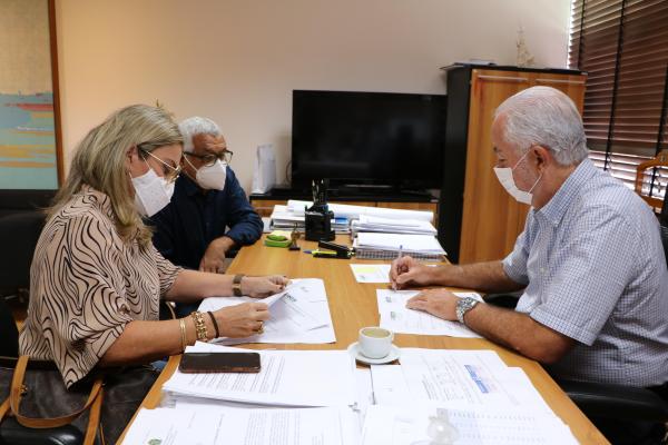 Ivana e Valtécio cumprem agenda de trabalho em Salvador.