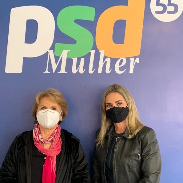 Deputada Ivana Bastos visita PSD Mulher em São Paulo.