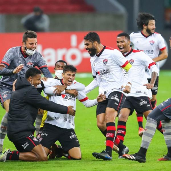 Vitória vence o Internacional no Beira-Rio por 3X1 e avança às oitavas de final da Copa do Brasil.