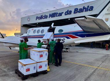 Lotes com 172.950 doses da Pfizer e CoronaVac chegam na BA nesta quinta e sexta.
