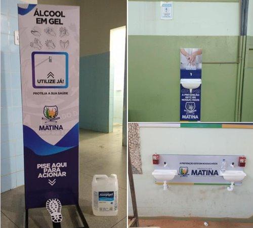Mercado Municipal de Matina ganha novos ativos de higiene e proteção à saúde.