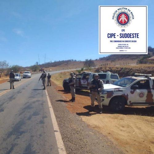  Operação “Defesa – Divisas e Limites” foi realizada pela Cipe Sudoeste.