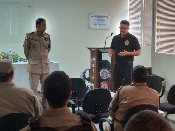 17º BPM e Polícia Federal assinam termo de anuência para atuação no Aeroporto de Guanambi.