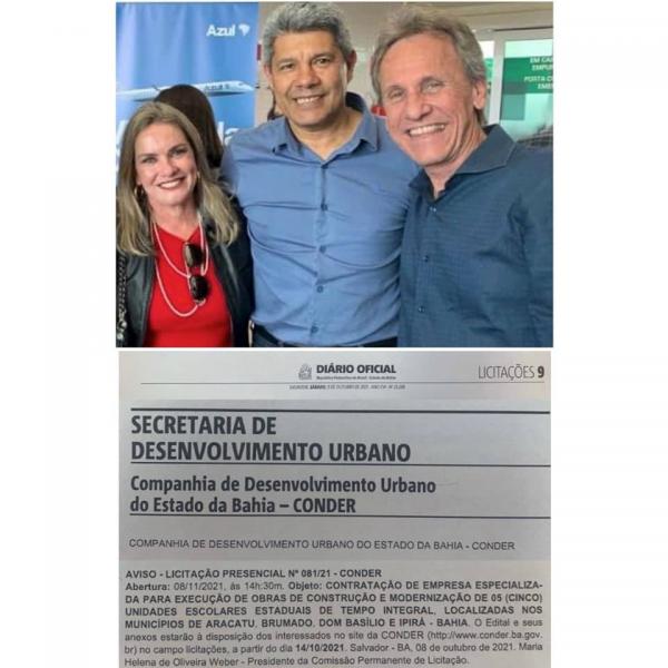 Divulgado aviso de licitação para construção de escola em Dom Basílio.