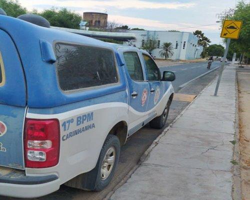Homicida é preso após agredir policial militar em Carinhanha.