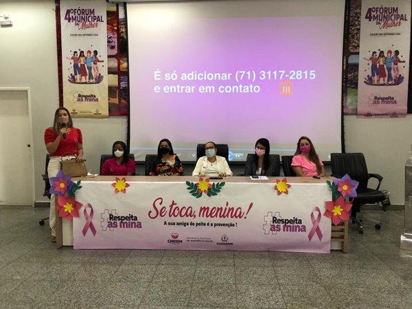 Legislativo guanambiense se fez presente no IV Fórum da Mulher para Eleição das Entidades Civis Organizadas.