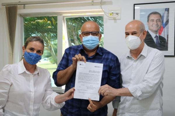 Ivana e Djalma garantem ampliação da oferta hídrica em Novo Horizonte.