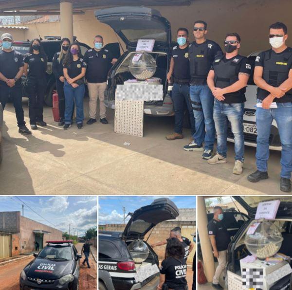 Polícia Civil faz operação contra jogos de azar em Espinosa.