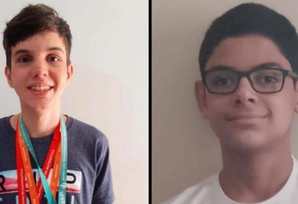Caetiteenses conquistaram medalhas de ouro e bronze na Olimpíada Brasileira de Matemática.