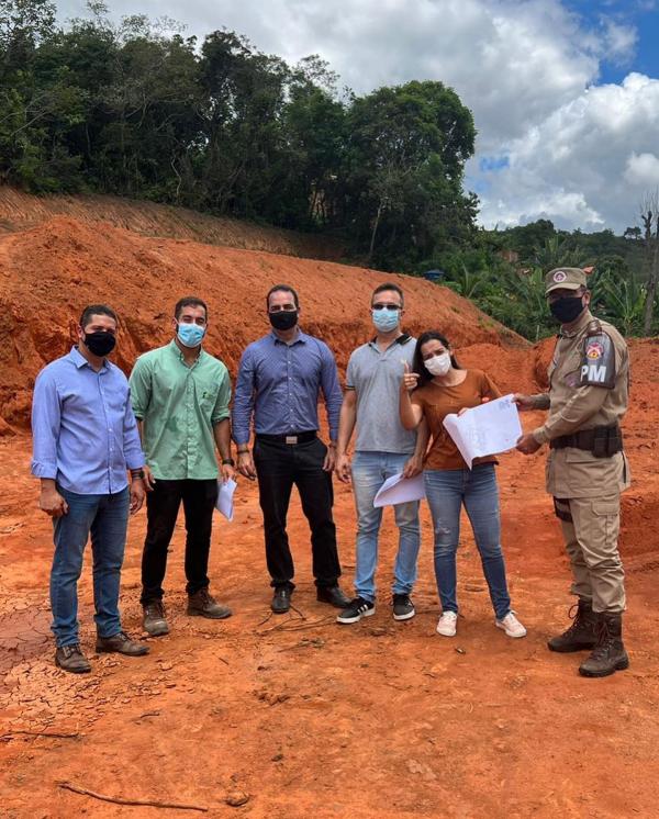 Obras para implantação do Complexo Policial de Lençóis foram iniciadas.