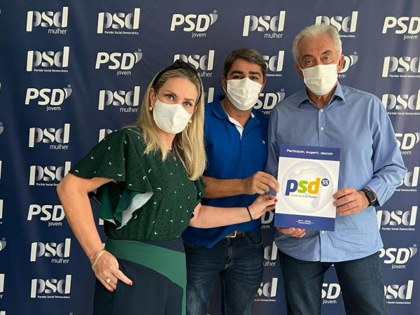 A convite do senador Otto Alencar e da deputada Ivana Bastos, Charles Novais se filia ao PSD.