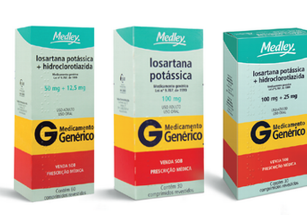 Laboratório recolhe medicamentos com Losartana de farmácias brasileiras.