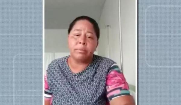 Por engano, enfermeira dá copo com cachaça a paciente em hospital no interior da Bahia.