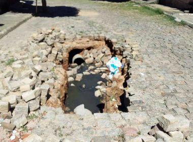 Prefeitura de Brumado é acionada pelo MP para reparar buracos nas ruas da cidade.