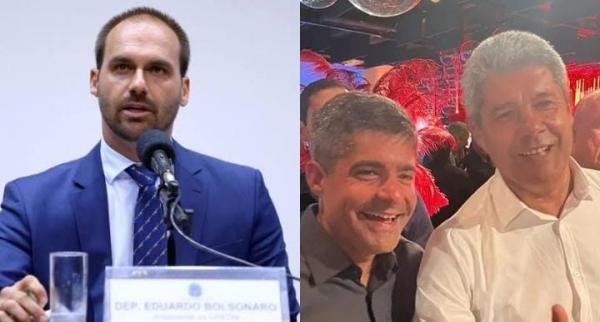 Eduardo Bolsonaro dispara: “PT lança candidatura fraca para asfaltar o caminho para Neto”.