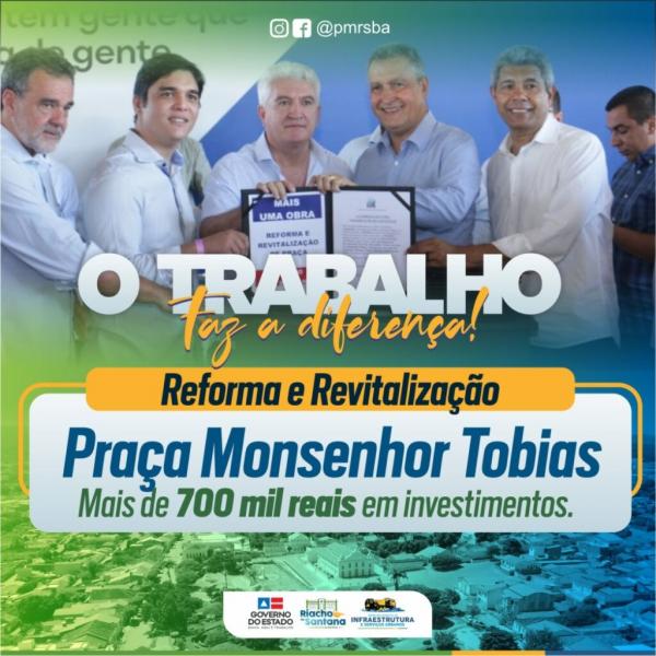 Em mais uma conquista para Riacho de Santana, Prefeito Tito celebra parceria com o Governo do Estado.