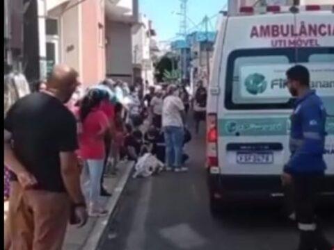 Morre Idosa de 77 anos que foi atropelada no Centro de Guanambi.