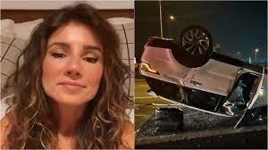 Paula Fernandes e namorado sofrem acidente de carro em São Paulo: 