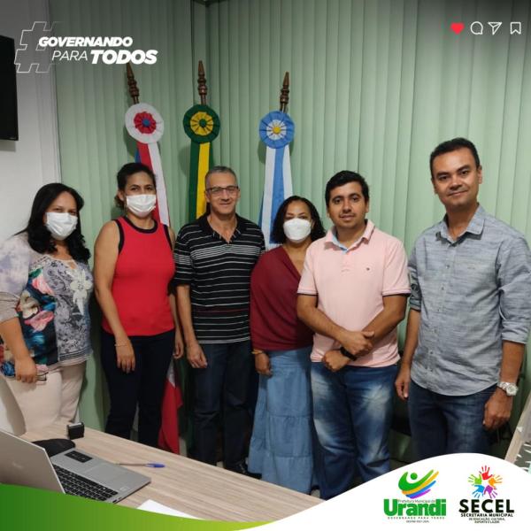 Prefeitura de Urandi inicia mais uma etapa da implantação da Educação Integral no Colégio Municipal Luis Eduardo Magalhães.