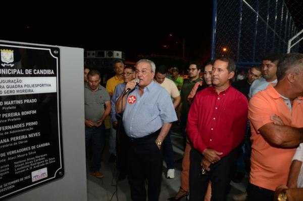 A Prefeitura Municipal de Candiba entrega importantes obras para a população.