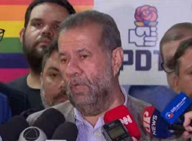 Com aval de Ciro, PDT oficializa apoio a Lula no segundo turno.