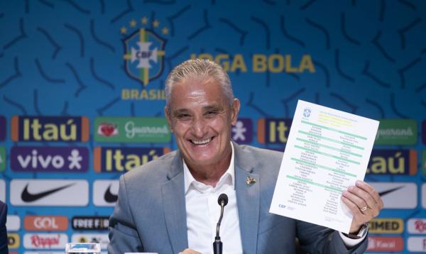 Com 16 estreantes em Copas, Tite convoca Brasil para o Mundial.