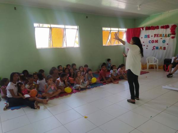 CRAS de Igaporã iniciou o Projeto de “Férias com o CRAS”.