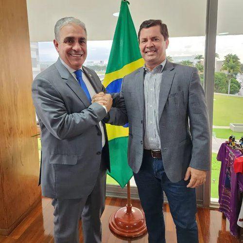 Igaporã: Em audiência em Brasília, prefeito apresenta demandas importantes ao governo federal.