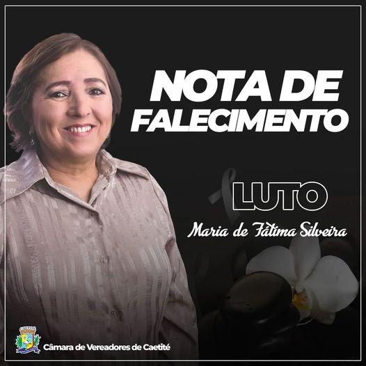 Morre Dra. Fátima, médica e ex-vice-prefeita de Caetité.