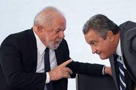 Lula aconselha Rui Costa a pedir desculpas por chamar Brasília de ‘ilha da fantasia’.