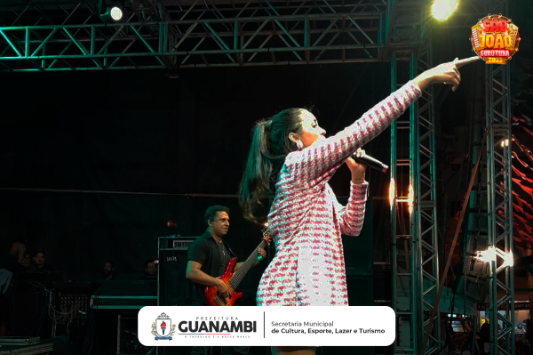 São João do Gurutuba: início do concurso de quadrilhas e muito forró em sua segunda noite.