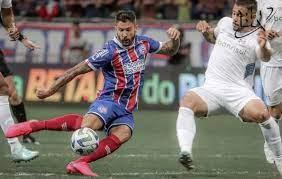 Bahia sai na frente, mas sofre empate do Grêmio no fim do jogo de ida das quartas de final da Copa do Brasil.