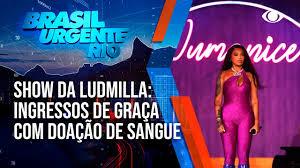 Fãs fazem fila quilométrica para doar sangue em troca de ingresso para show de Ludmilla.