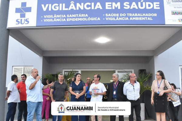 Inaugurada a sede das Vigilâncias e Almoxarifado Central de Guanambi.