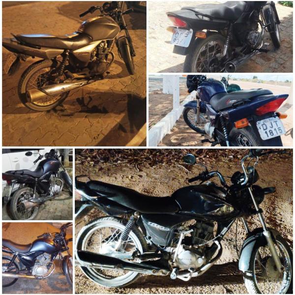 Motos furtadas na região de Guanambi são recuperadas pela PM após prisão de acusado.