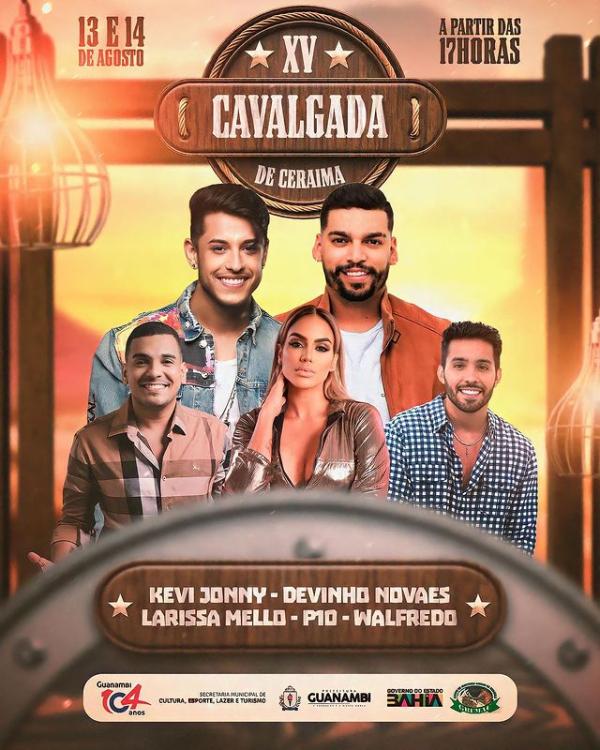 Programação Cultural e Desportiva dos 104 anos de Emancipação Política da Cidade.