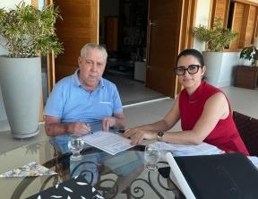 Assinada Ordem de Serviço para a Reforma da Escola Senador Nilo Coelho.