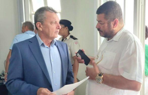 Presidente do Sinjorba pede apoio ao deputado Charles Fernandes para aprovar a PEC 206/2012.
