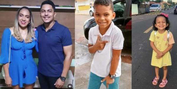 Casal e dois filhos morrem após colisão entre dois veículos em Correntina.
